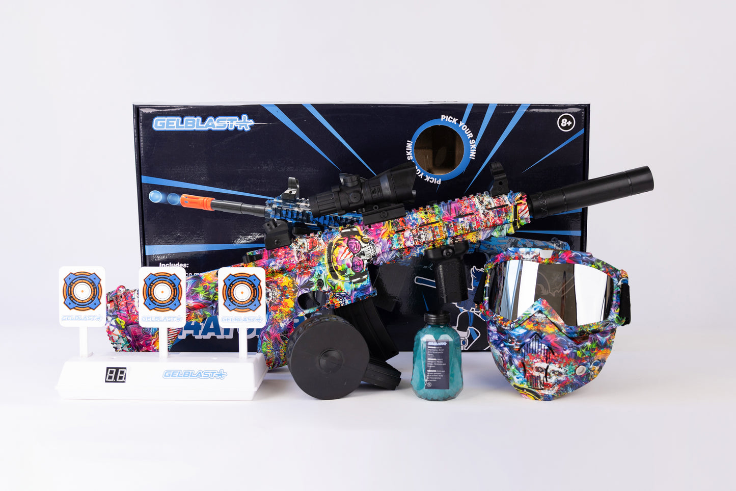 GelBlast M4A1 ULTRA Purple Devils